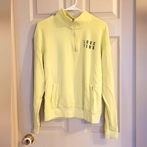 Victoria's Secret Pink Lemon Pullover